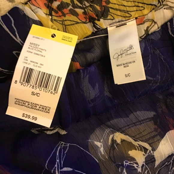 NWT- Women's Loose Casual Palazzo Pants - Picture 2 of 3